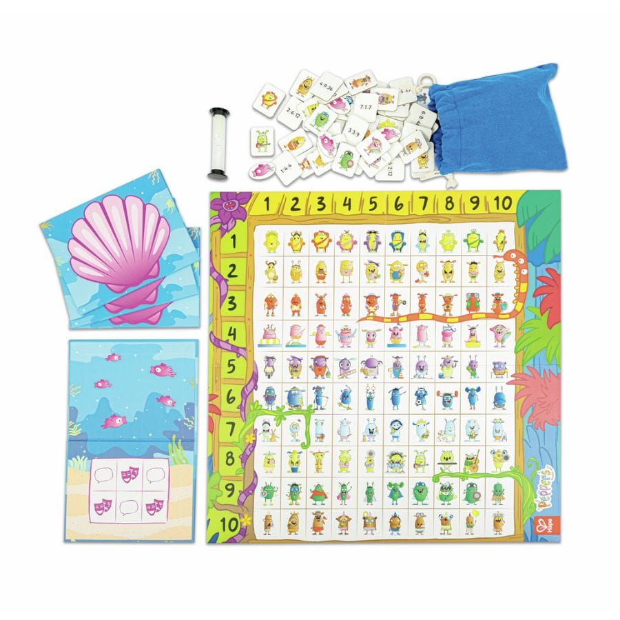 Hape Lernspielzeug Hape Flying Fish – Peppers-Monster Mathe-Abenteuer für Kinder ab 7 Jahren
