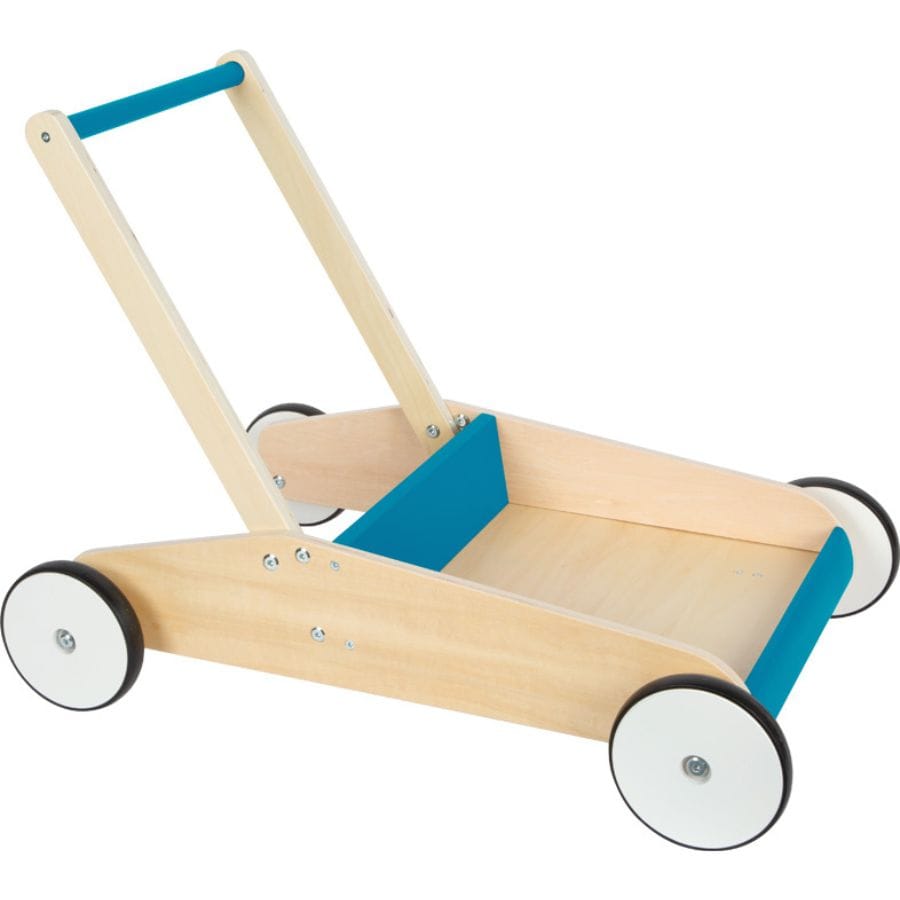 Legler Baby-Aktiv-Spielzeug Small foot Lauflernwagen aus Holz – Sicherer Begleiter ab 12 Monate