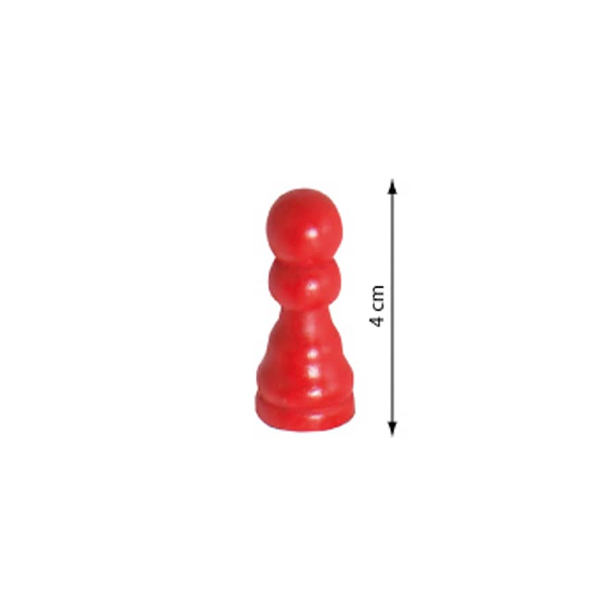 Bartl Gesellschaftsspiel Ludo Holzspiel mit großen Holzspielfiguren – Klassisches Brettspiel für die Familie, ab 6 Jahre