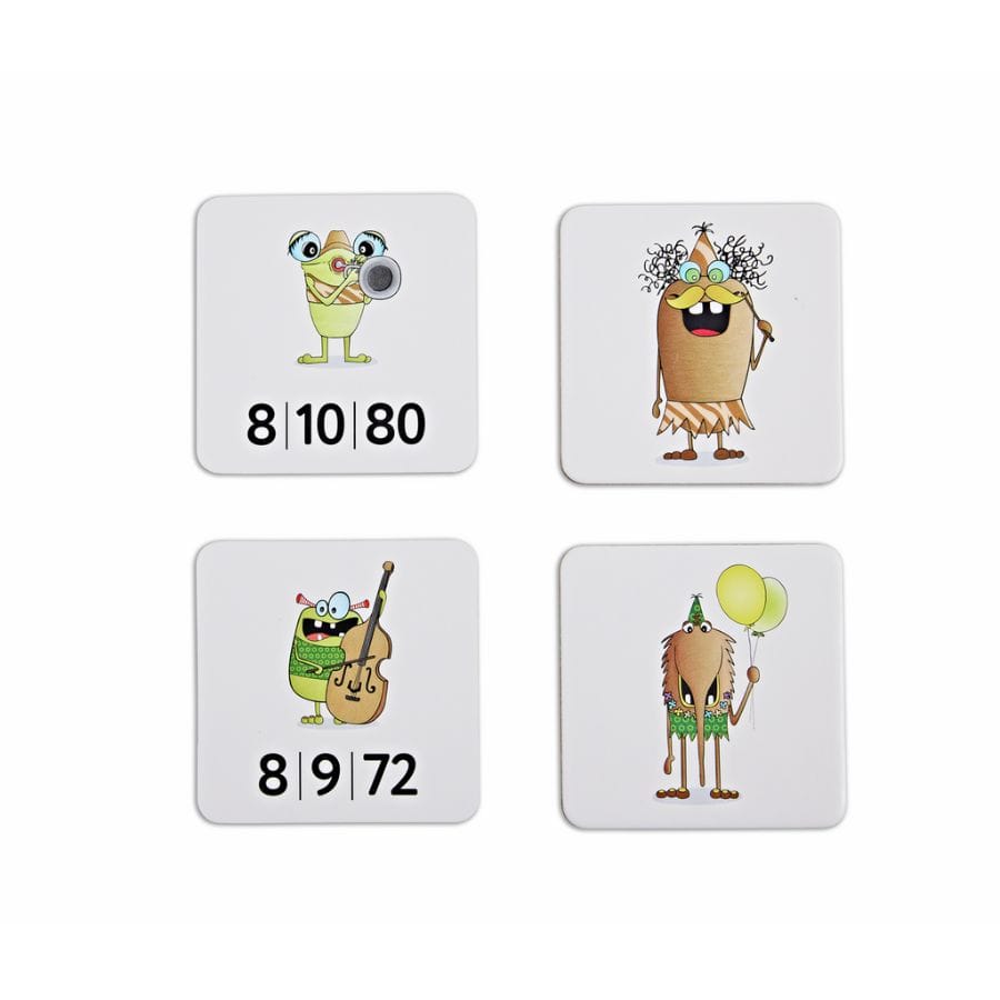 Hape Lernspielzeug Hape Peppers-Mathemonster – Einmaleins-Lernspiel für Kinder ab 6 Jahren