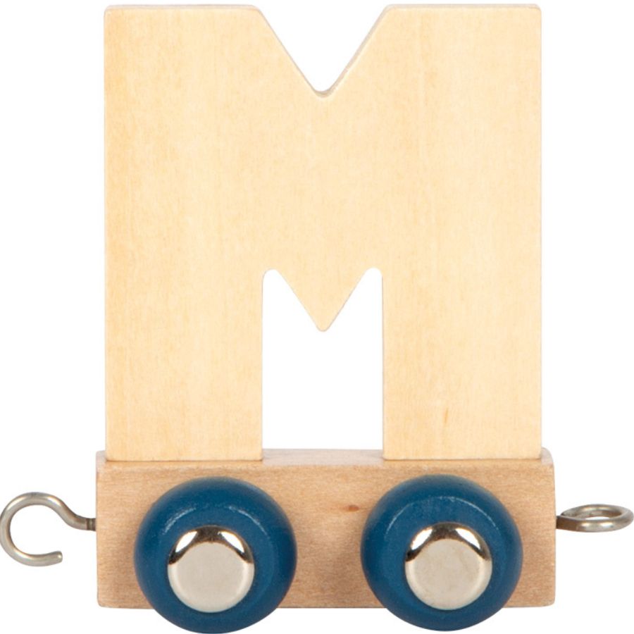 small foot Holz-Buchstabenzug „Polar“ – personalisiertes Geschenk ab 2 Jahre