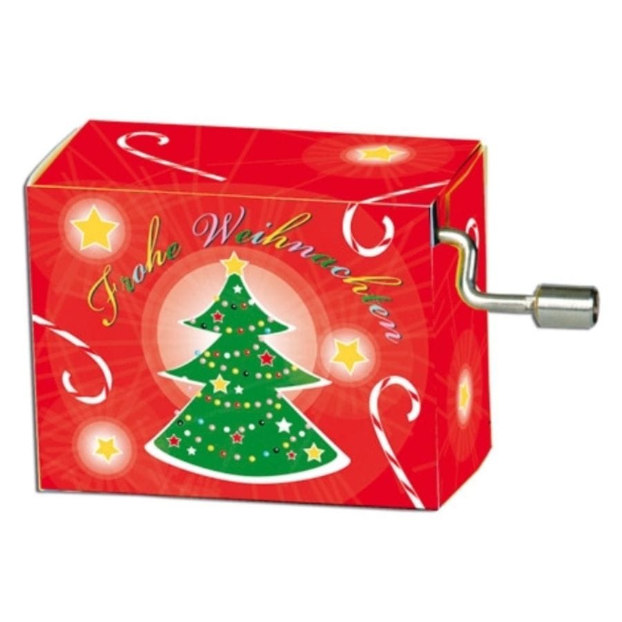 Fridolin Spieluhr Kurbelspieldose Spieluhr, Weihnacht - O Tannenbaum