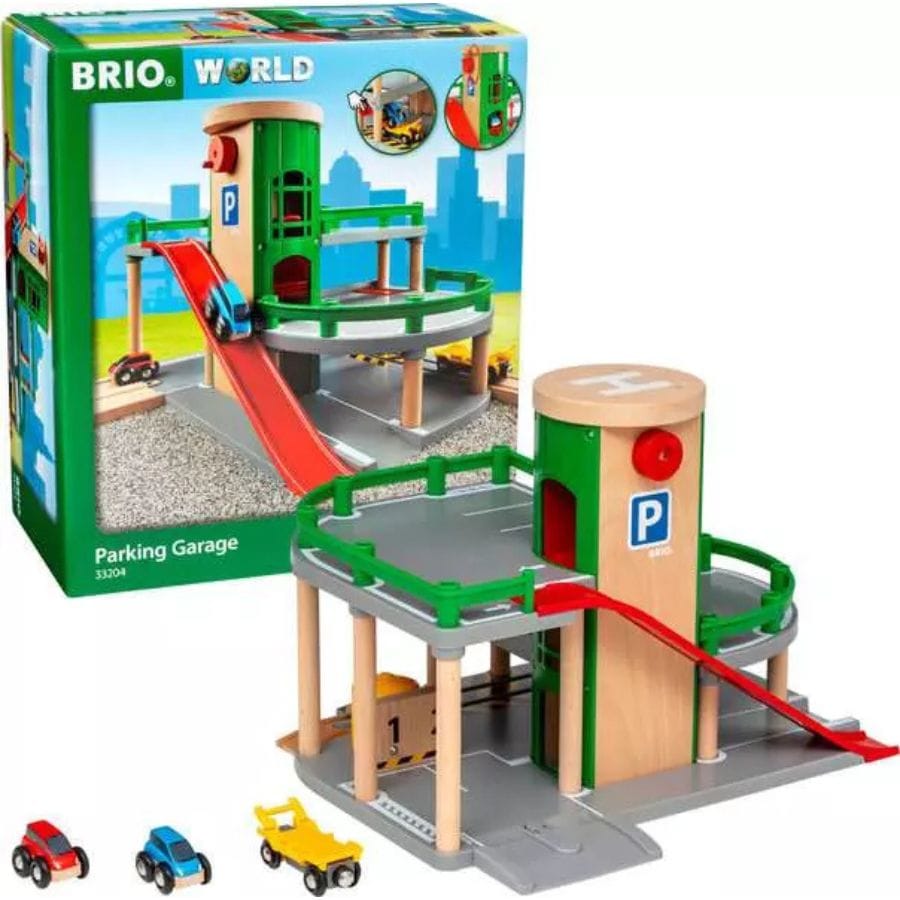 Brio Züge & Eisenbahnsets BRIO World Parkhaus, Straßen & Schienen ab 3 Jahre