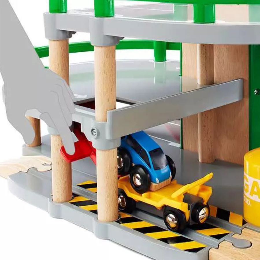 BRIO World Parkhaus, Straßen & Schienen ab 3 Jahre