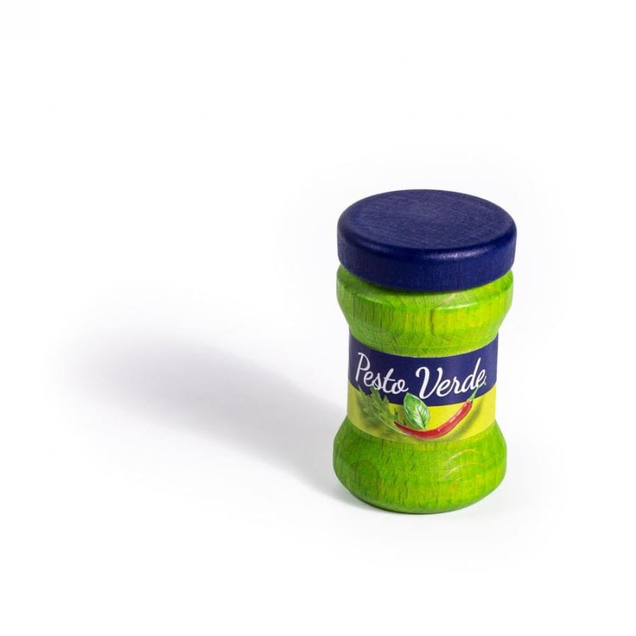 Erzi Kaufladenzubehör Erzi Pesto Verde aus Holz – Kaufladen & Kinderküche, ab 3 Jahre