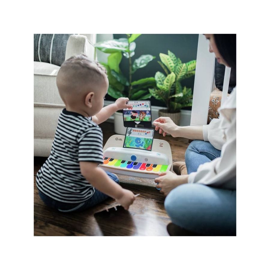 Hape Baby-Aktiv-Spielzeug Hape Baby Piano – Together in Tune™ Magic Touch ab 6 Monaten