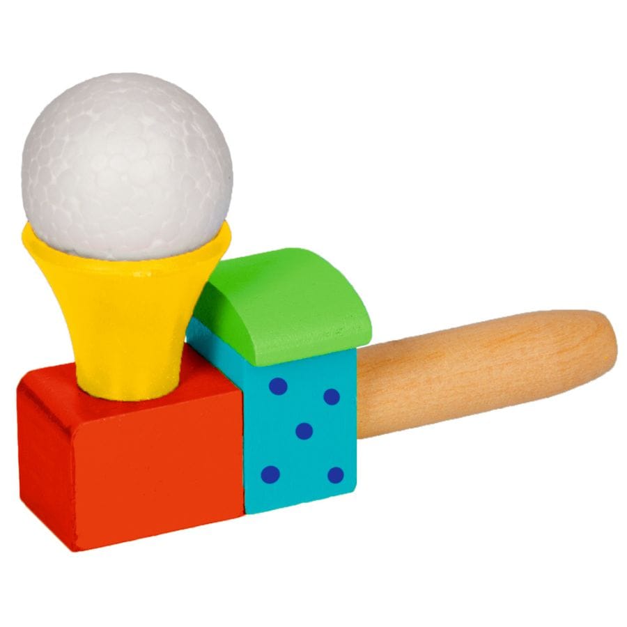 Spiegelburg Geschicklichkeitsspiele Spiegelburg Pusteball-Spiel Lokomotive – Geschicklichkeits-Spiel für Kinder ab 3 Jahren