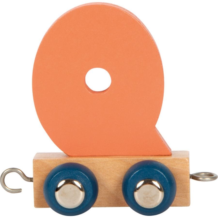 Legler Dekoration Q small foot Holz-Buchstabenzug „Polar“ – personalisiertes Geschenk ab 2 Jahre