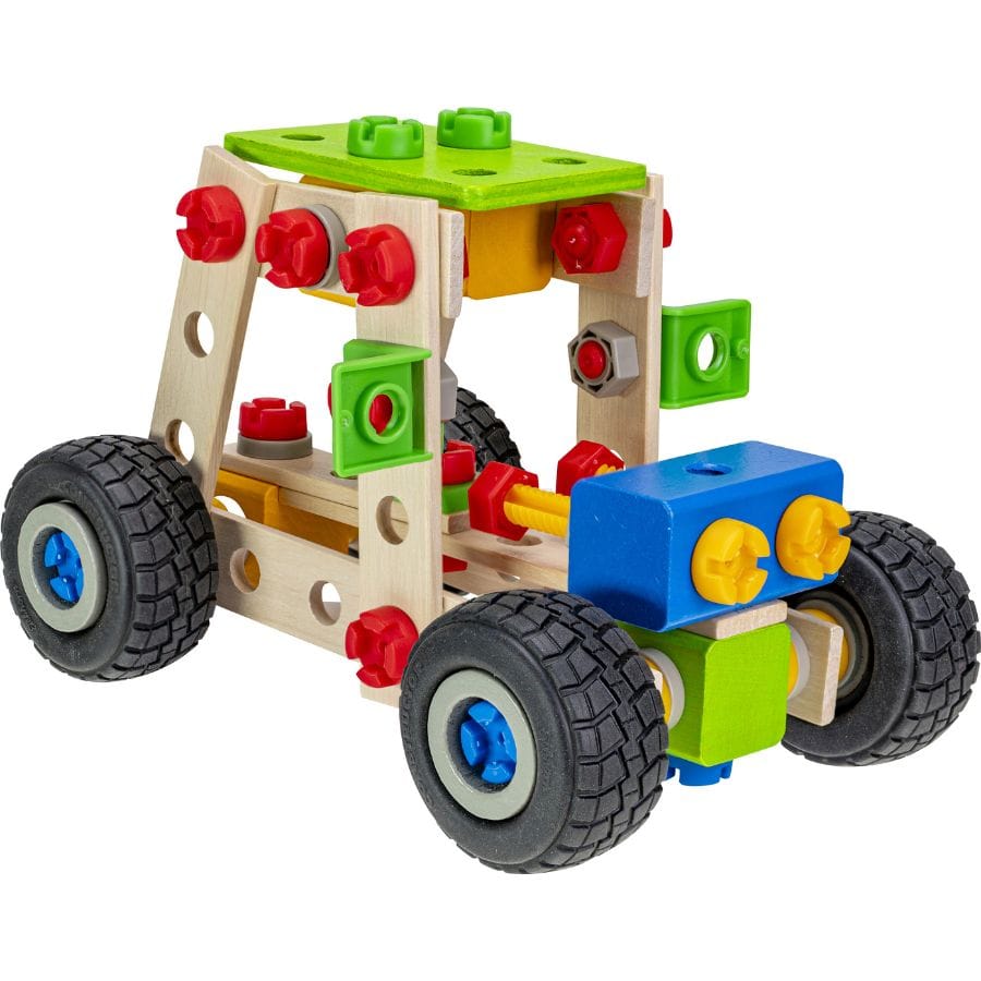Heros Constructor Quad – Mini-Buggy aus Buchenholz, 110 Teile