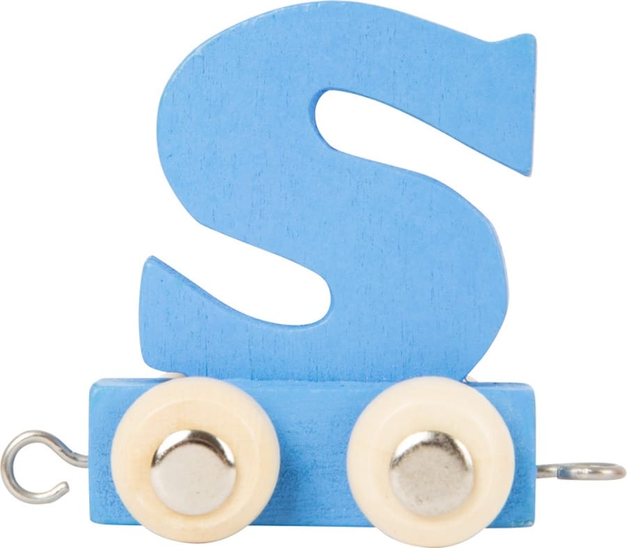 Legler Dekoration S bunt Buchstabenzug Namenszug aus Holz – Personalisierte Geschenkidee