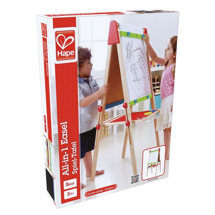 Hape Doppelseitige Spieltafel – Kreativtafel ab 3 Jahre