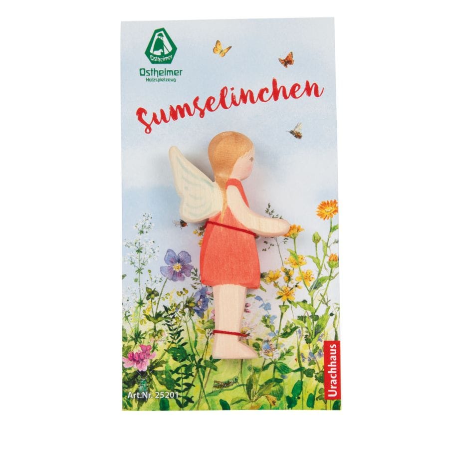 Ostheimer Action- & Spielzeugfiguren Sumselinchen Ostheimer Holzfigur „Pepe & Sumselinchen“ – ab 3 Jahre, handgefertigt