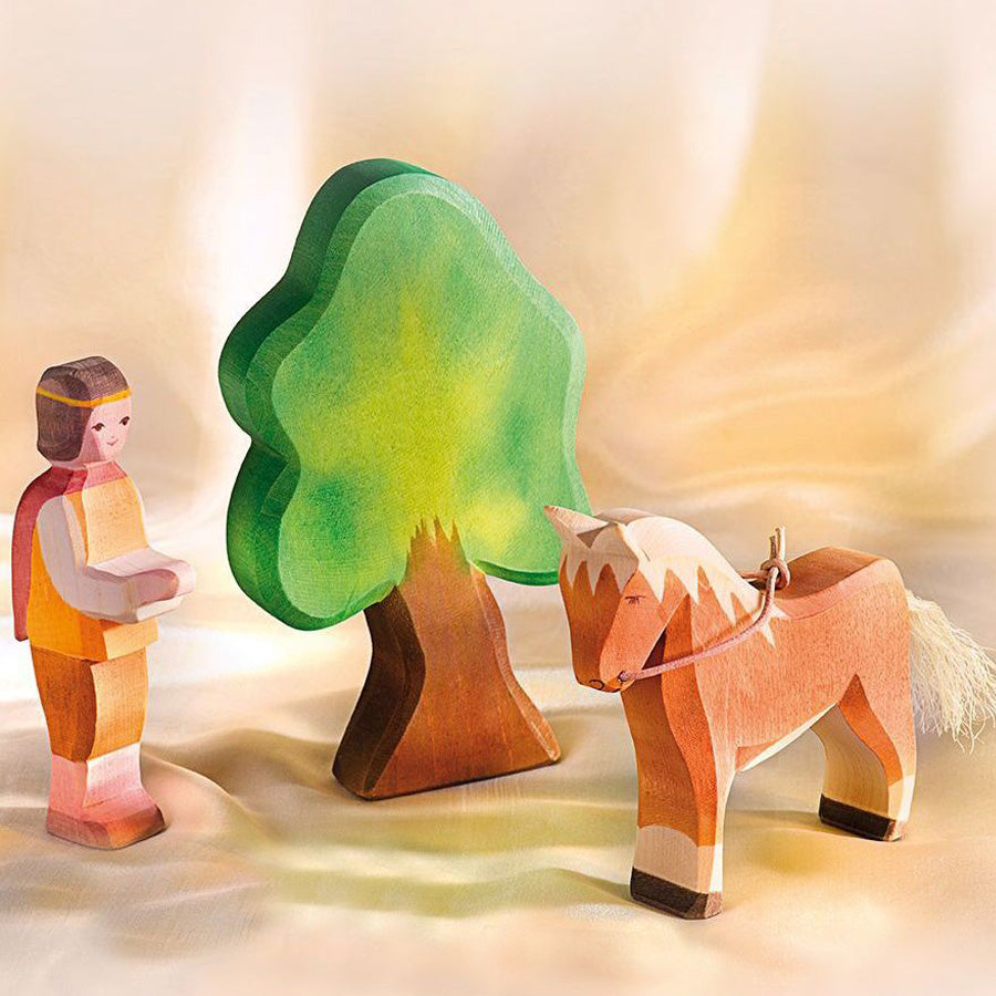 Prinz mit Pferd und Eiche von Ostheimer