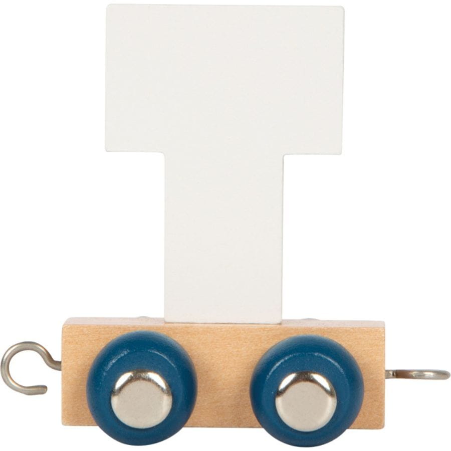 Legler Dekoration T small foot Holz-Buchstabenzug „Polar“ – personalisiertes Geschenk ab 2 Jahre