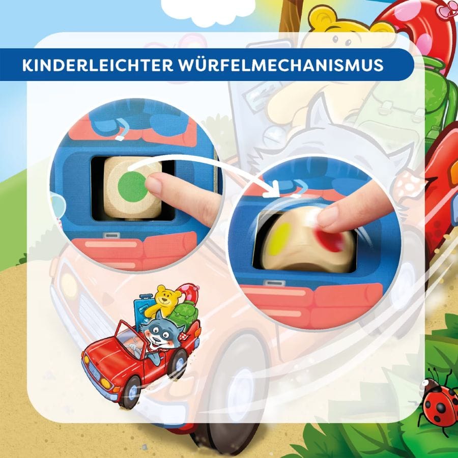 haba Lernspielzeug HABA Meine ersten Spiele – Hallo Urlaub! – Farbenspiel ab 2 Jahren