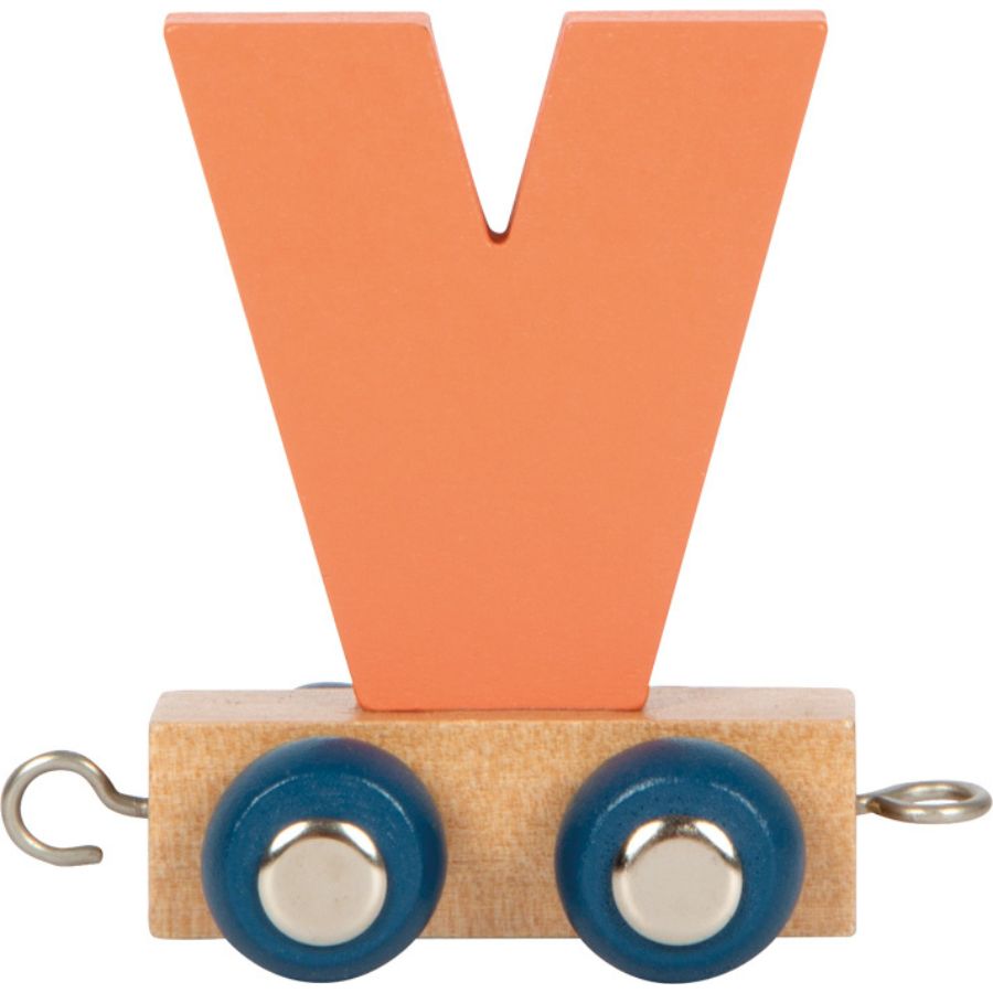 small foot Holz-Buchstabenzug „Polar“ – personalisiertes Geschenk ab 2 Jahre