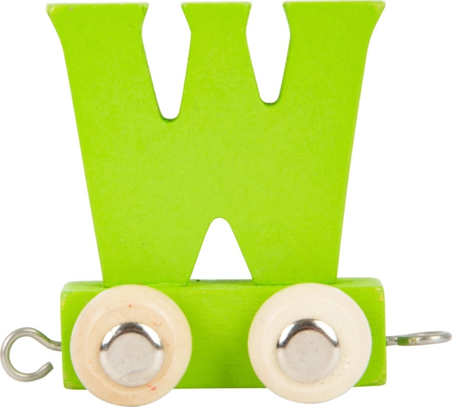 Legler Dekoration W bunt Buchstabenzug Namenszug aus Holz – Personalisierte Geschenkidee