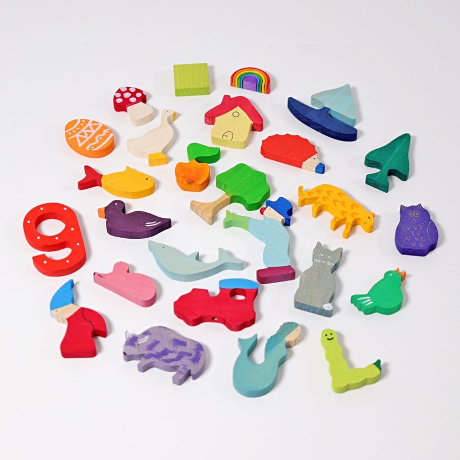 GRIMM'S ABC-Lernspielzeuge ABC Lernfiguren