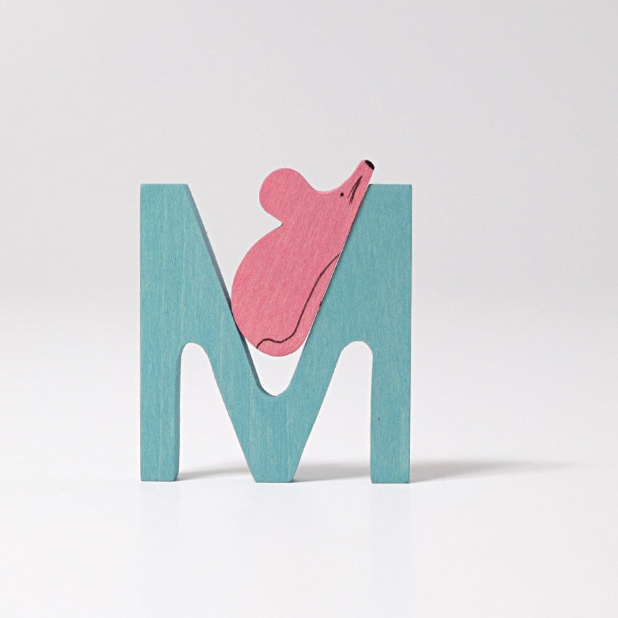 Holzbuchstabenspiel und ABC Lernfiguren von GRIMM'S Kindergarten