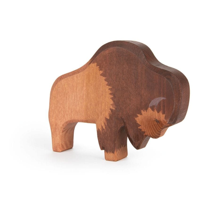 Ostheimer Holzfiguren Ostheimer Ostheimer Holzfigur „Bison“ – Handgefertigte Tierfigur ab 3 Jahren