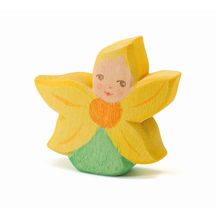 Blumenkind Sonnenblume Holzfigur von Ostheimer