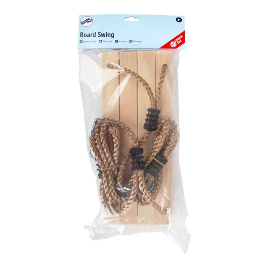 Brettschaukel von small foot verpackt