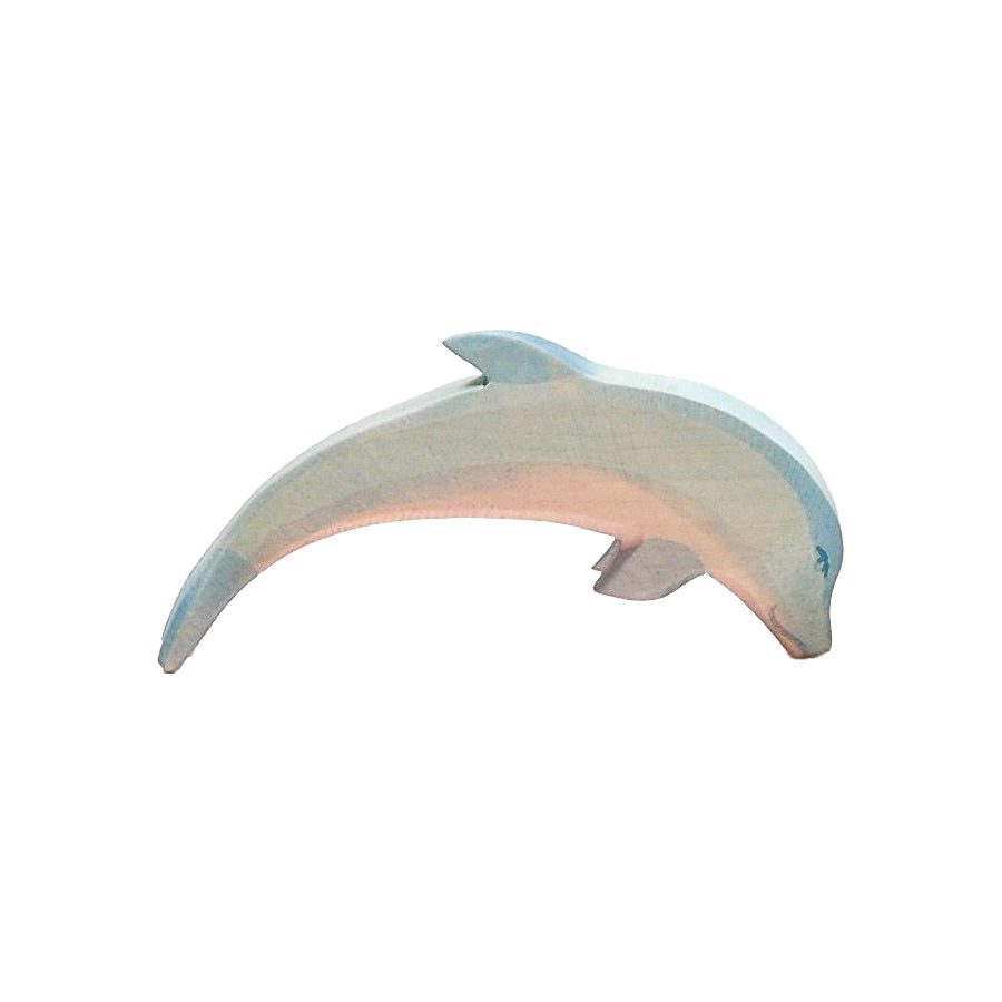 Delfin Kopf tief 2293 - Holzfigur von Ostheimer
