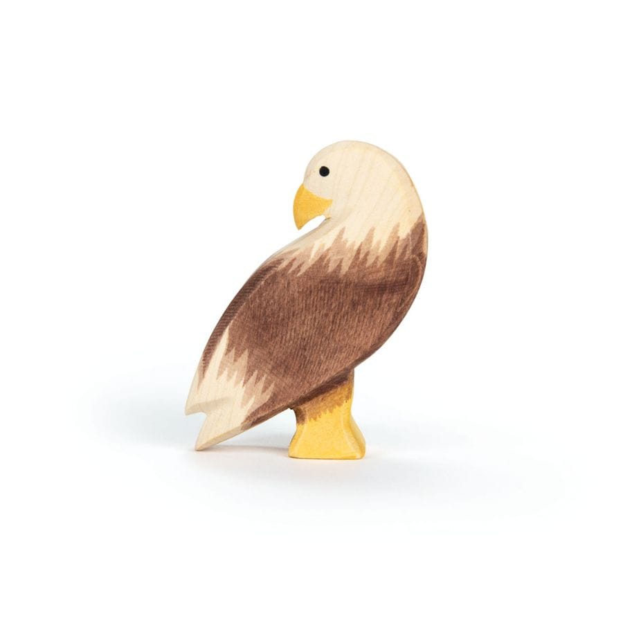 Ostheimer Holzfiguren Ostheimer Ostheimer Holzfigur „Seeadler stehend“ – Handgefertigte Tierfigur ab 3 Jahren