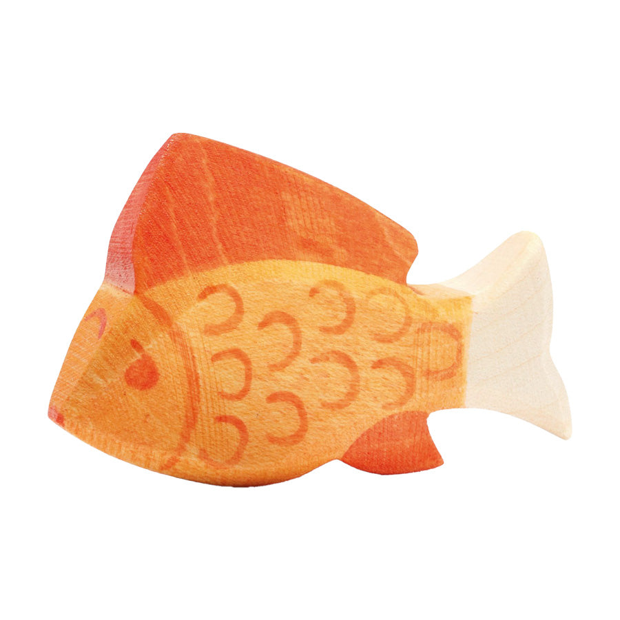 Fisch gelb 17003 - Holzfigur von Ostheimer