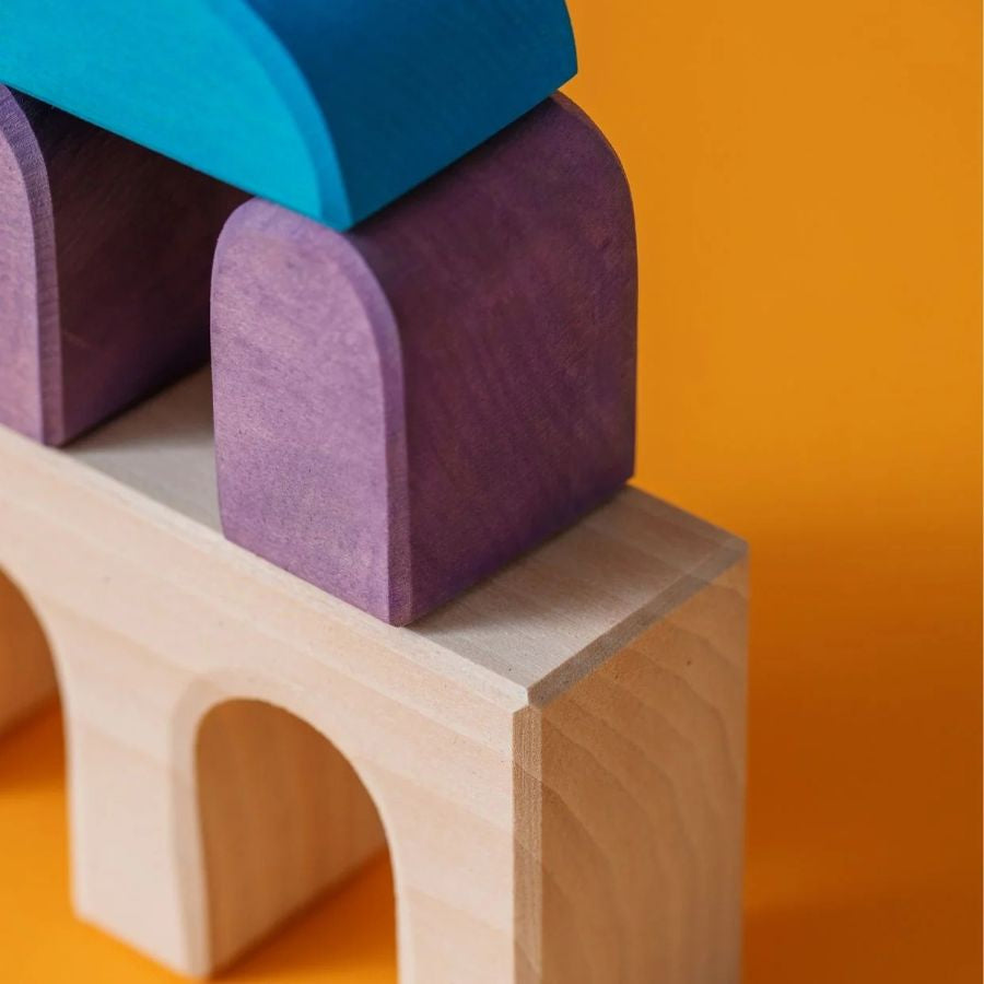 Grimm’s Kleiner Baukasten Floors – Architektonischer Holzbaukasten, ab 1 Jahr