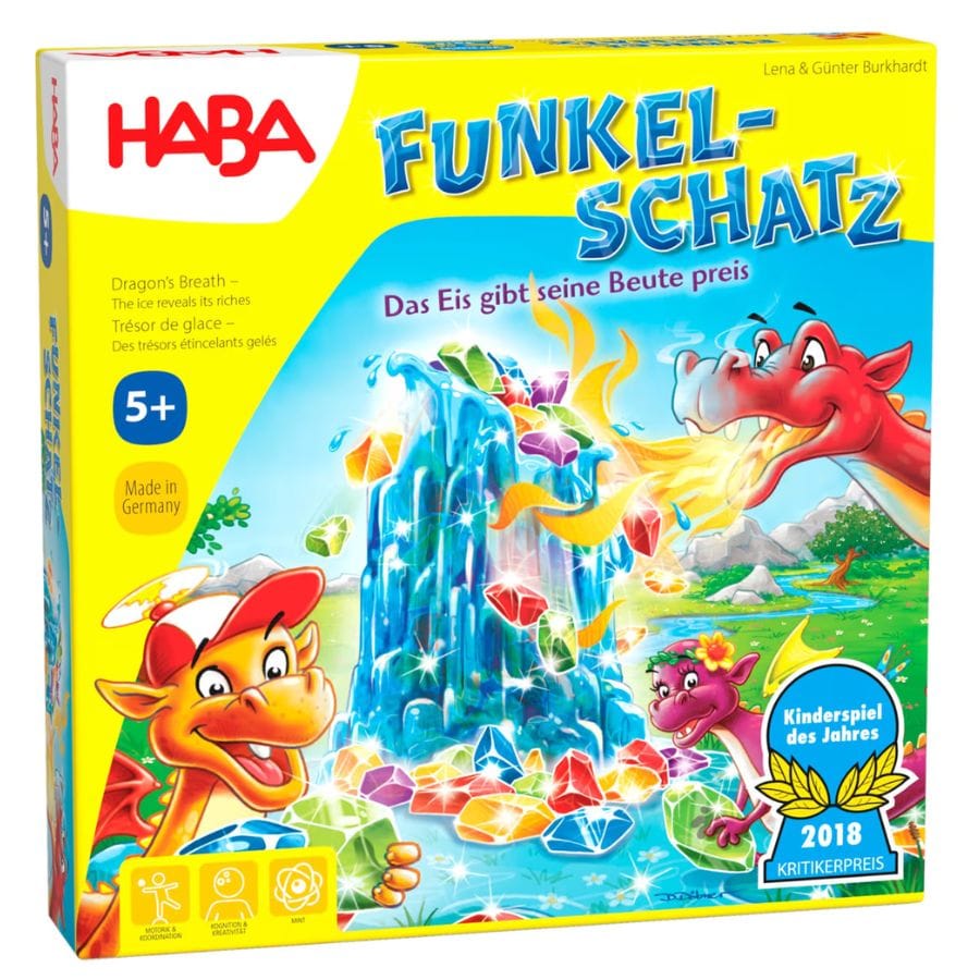 Haba Geschicklichkeitsspiele HABA Funkelschatz – Drachenabenteuer, ab 5 Jahre