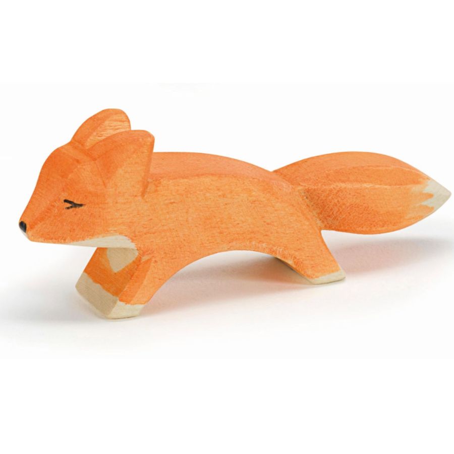 Ostheimer Fuchs klein laufend – Holzfigur, ab 3 Jahre