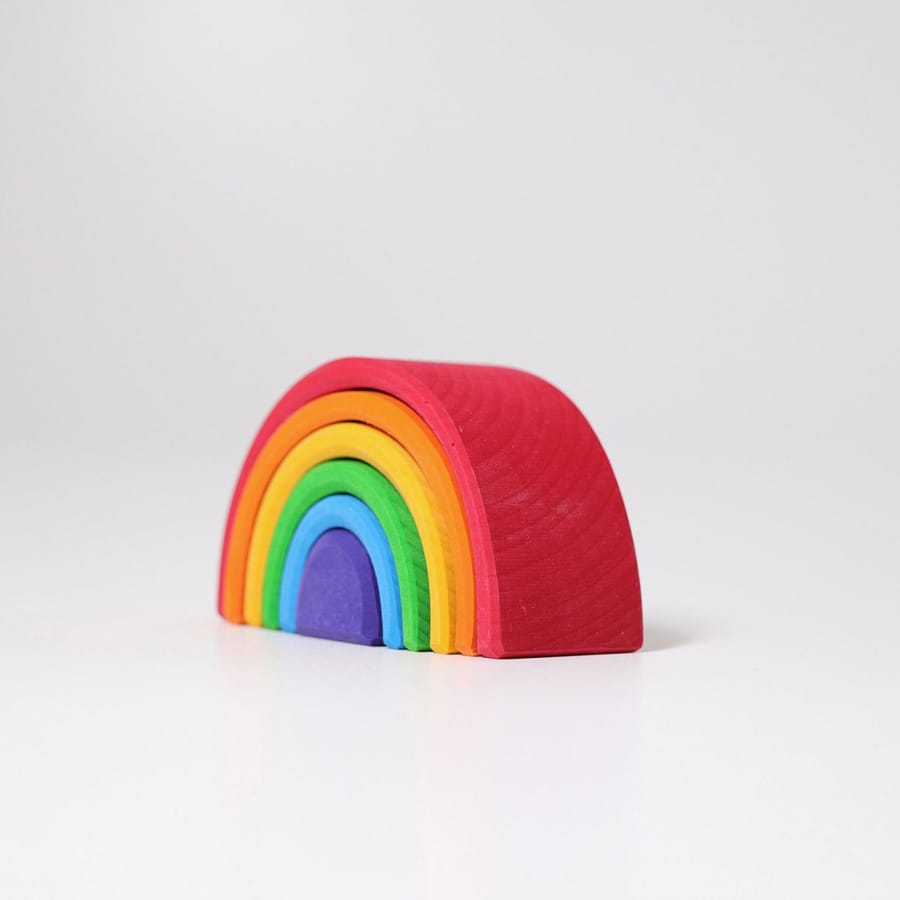GRIMM'S Bausteine & Bauspielzeug Kleiner Regenbogen