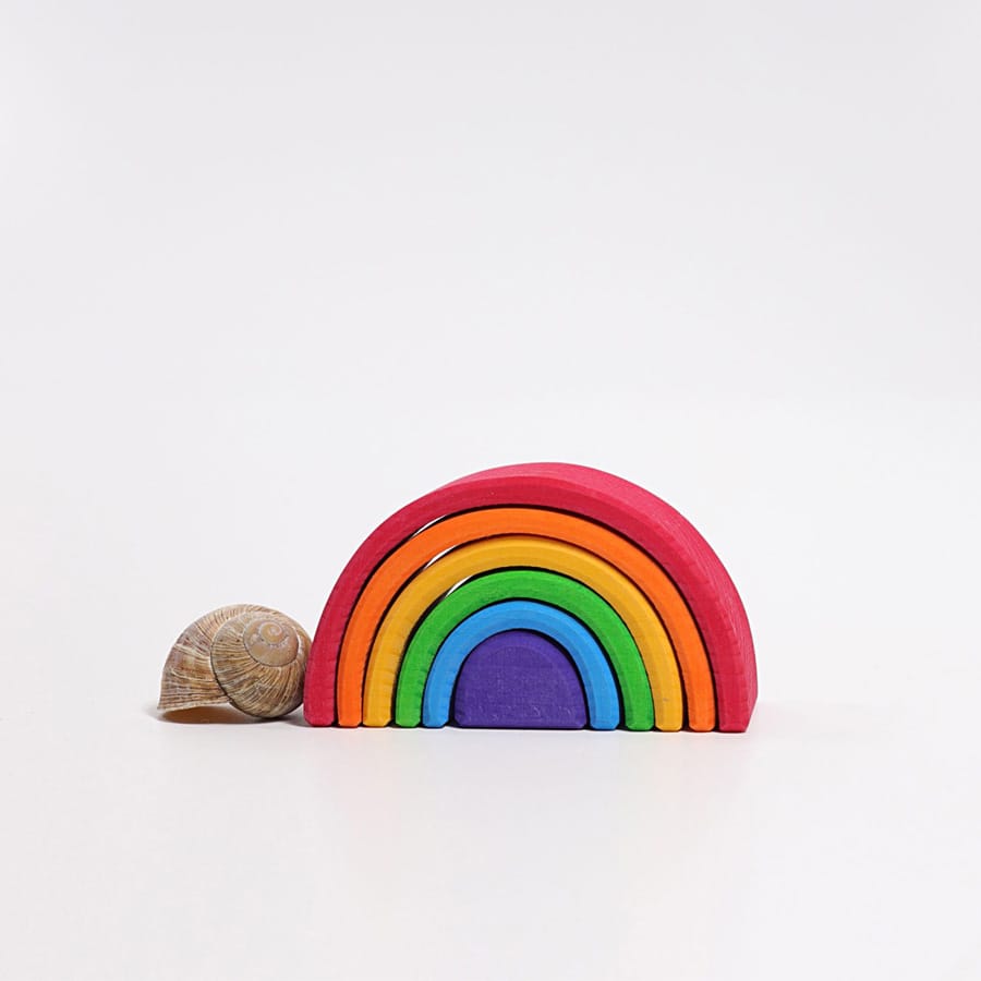 GRIMM'S Bausteine & Bauspielzeug Kleiner Regenbogen