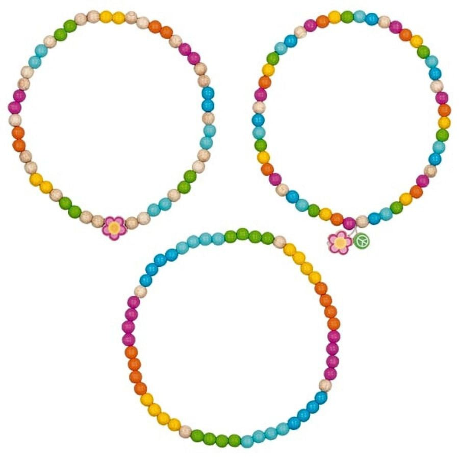 goki Halskette „goki66“ aus Buchenholz – farbenfroh & Made in Germany