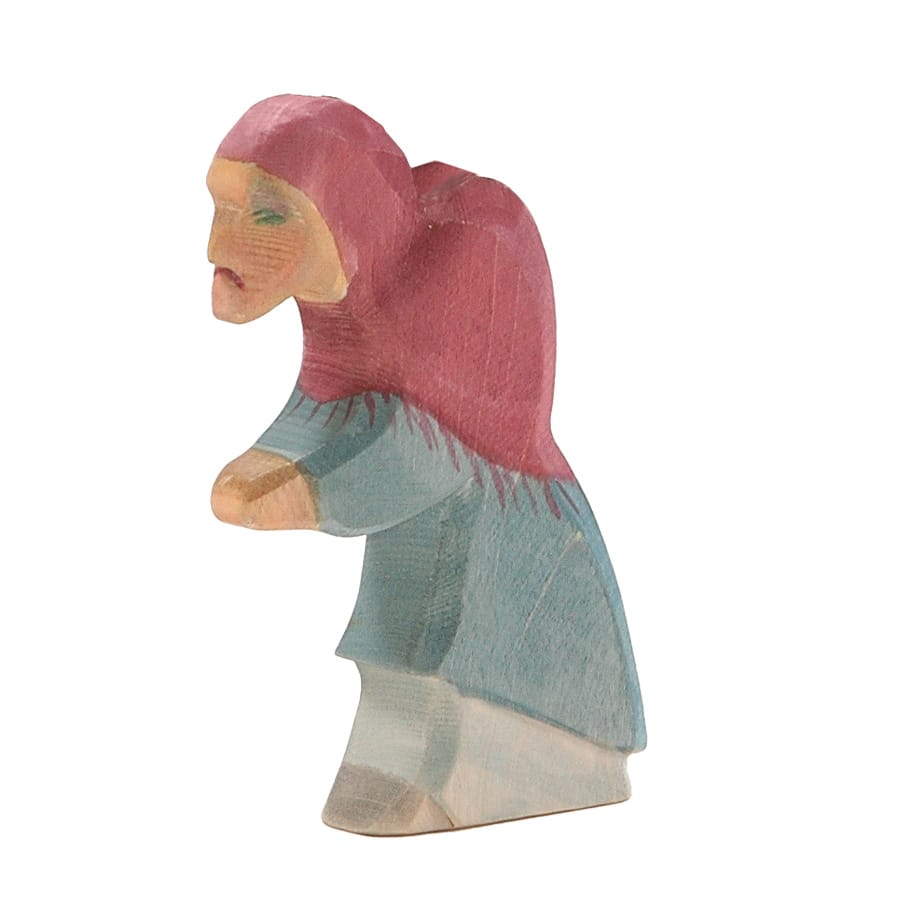 Ostheimer Holzfiguren Ostheimer Hexe mit Katze 2-teilig