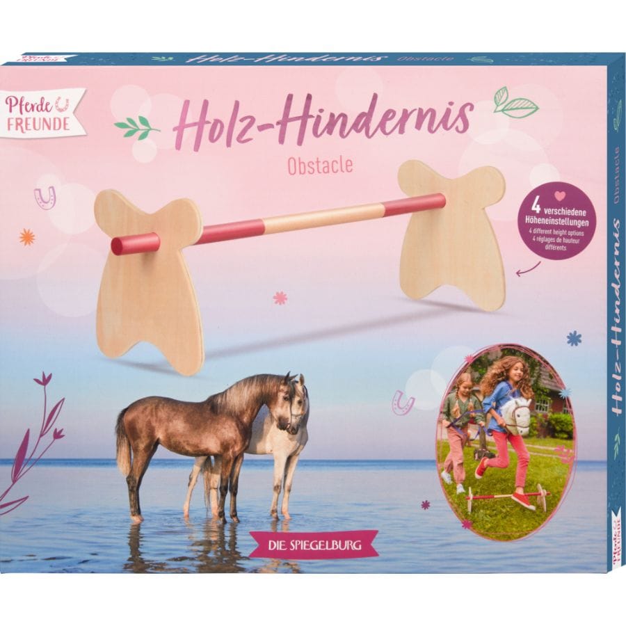 Spiegelburg Geschicklichkeitsspiele Spiegelburg Holzhindernis – Zubehör für Pferdefans, ab 4 Jahren