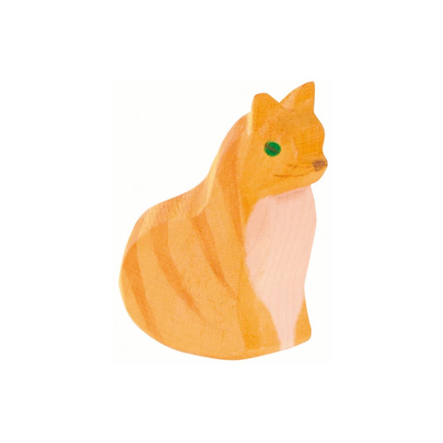 Ostheimer Holzfiguren Ostheimer Katze sitzend