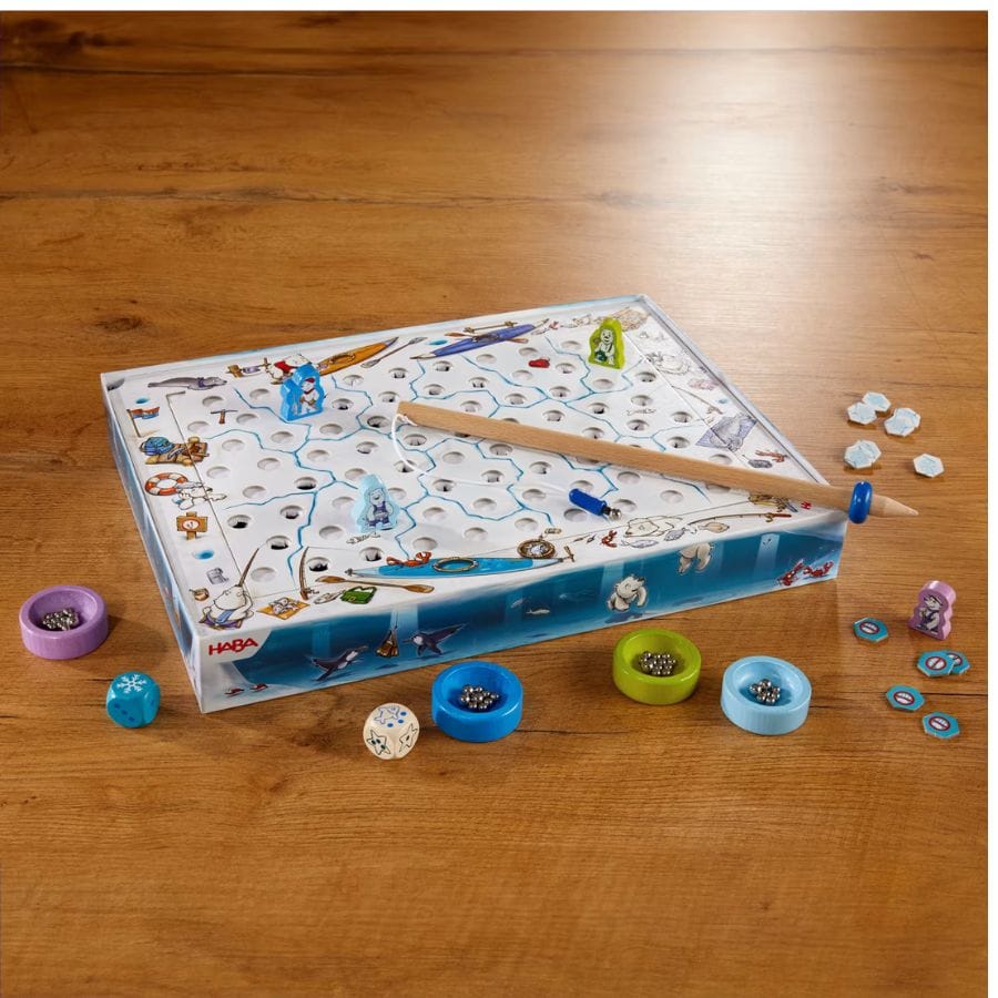 Haba Gesellschaftsspiel HABA Kayanak – Angeln, Eis & Abenteuer, ab 4 Jahre