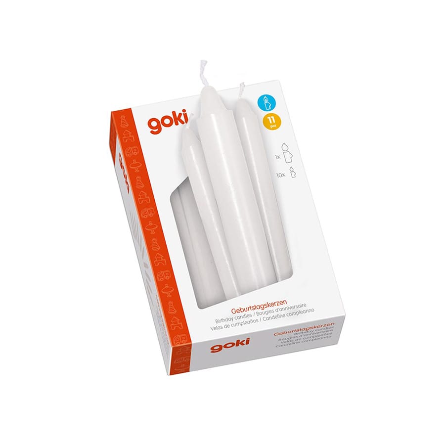 Goki Kerzen Geburtstagskerzen-Set