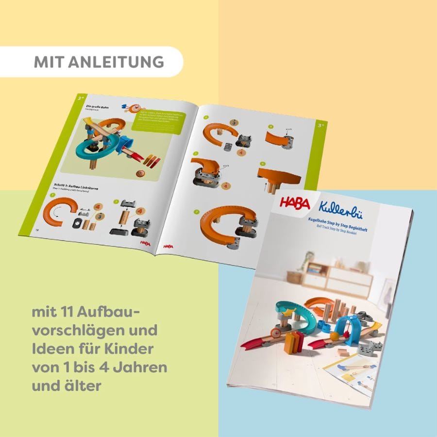 HABA Kugelbahn HABA Kullerbü Kugelbahn Step-by-Step, ab 1 Jahr