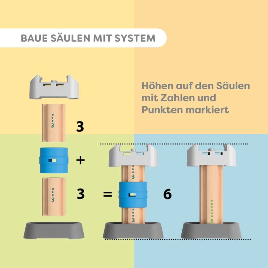 HABA Kugelbahn HABA Kullerbü Kugelbahn Step-by-Step, ab 1 Jahr