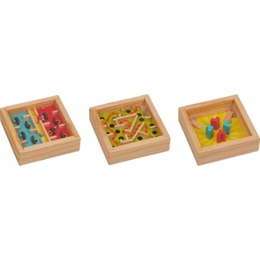 Holz-Geduldsspiel - Bunte Geschenke