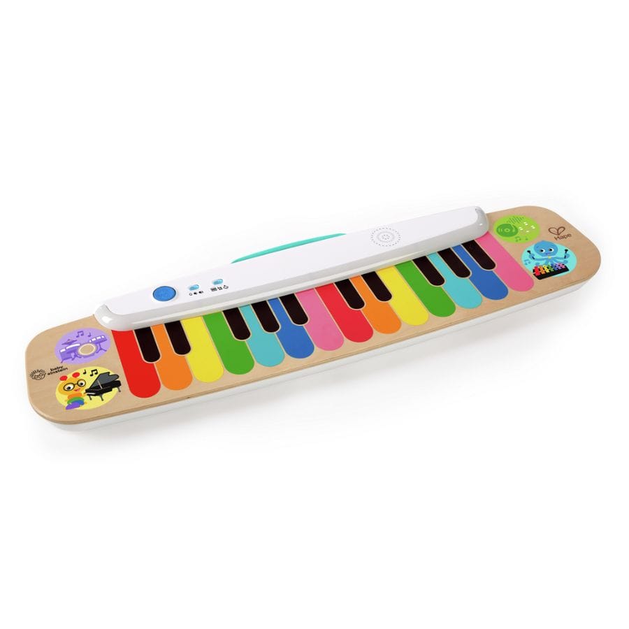 Toynamics Baby-Aktiv-Spielzeug Hape Magisches Touch Keyboard – Kinder Musikspiel ab 12 Monate