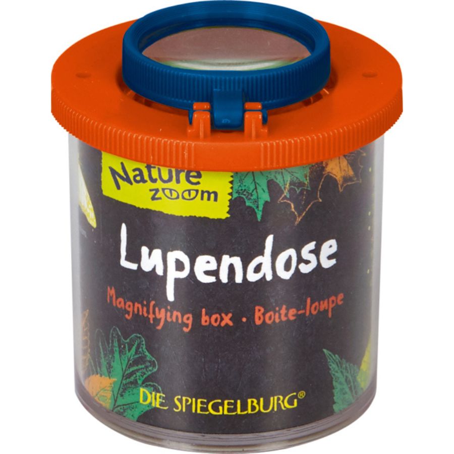 Lupendose Nature Zoom rund – Kinder Lupe & Becherlupe, ab 4 Jahre