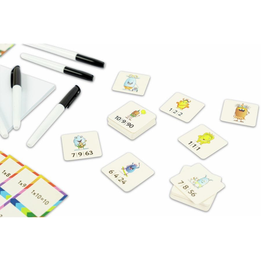 Hape Lernspielzeug Hape Peppers-Mathemonster – Einmaleins-Lernspiel für Kinder ab 6 Jahren