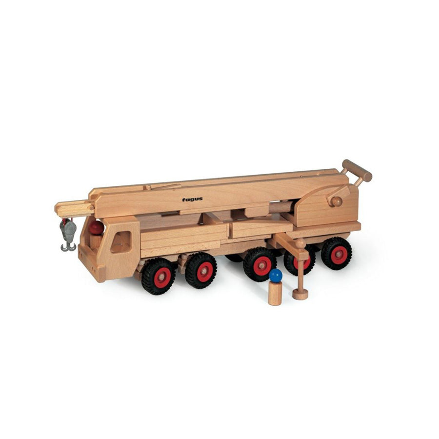 Fagus Mobilkran 10.32 zusammengeklappt
