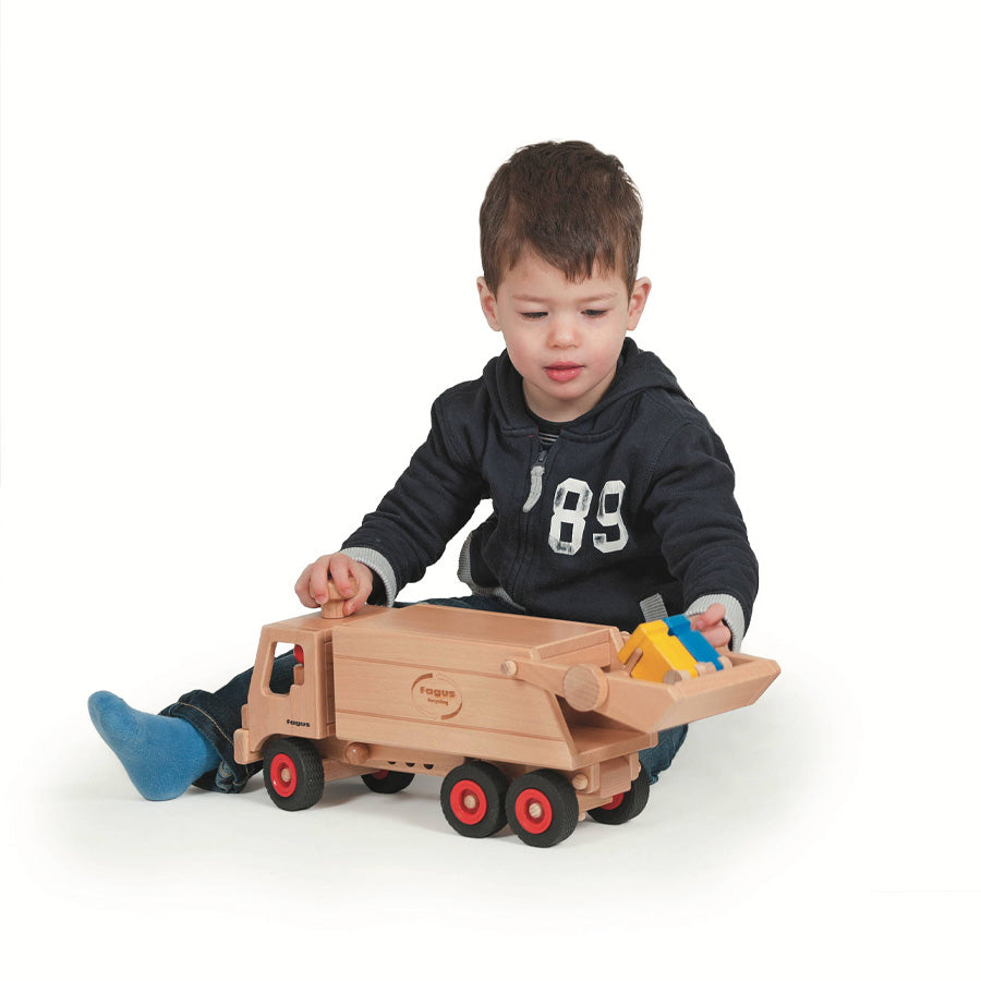 Spielsituation Müllkipper von Fagus