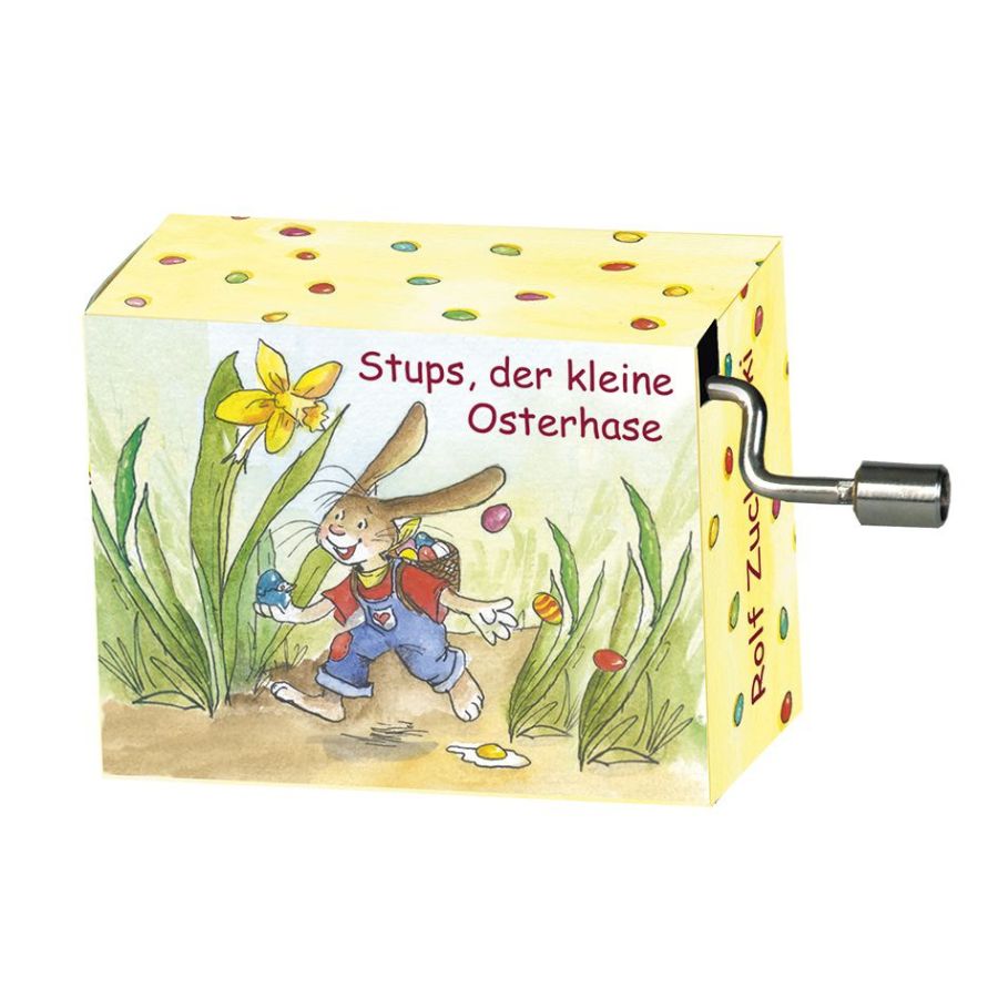 Kurbelspieldose, Spieluhr, Stups der kleine Osterhase, Zuckowski