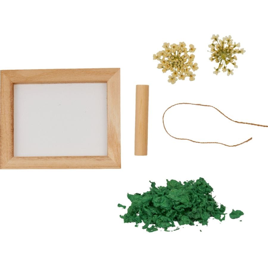 Spiegelburg Kunst- & Bastelsets Spiegelburg Papier schöpfen Kreativset – Bastelset aus Holz & Papier ab 5 Jahren